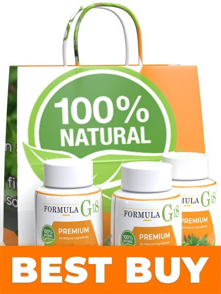 Formula G-18 (Starter Pack - 3 Month Supply / 3 Bottles)