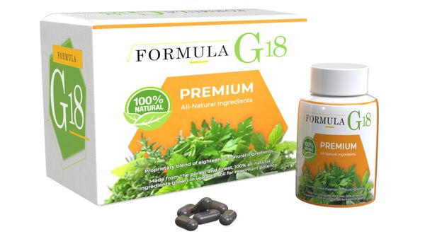 Formula G-18 (1 Year Supply / 12 Bottles)