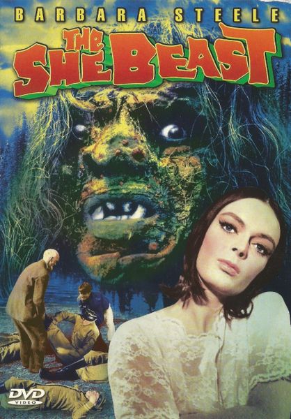 ABA - SHE Beast - Barbara Steele - 1966 - 82 min - *used Factory Original DVD in case with artwork - (Q=G)