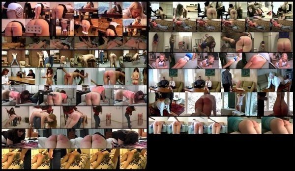 Strap whipping 03 - 15 scenes - 1 hr 42 min - *used DVD in paper sleeve - NO ART - (Q=G-VG)