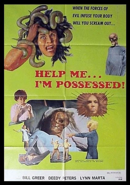 Help Me Im Possessed - 1976 - 1 hr 16 min - *used DVD in paper sleeve-no art-(Q=G)