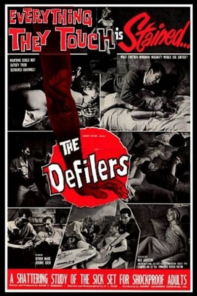 Defilers - 1965 - 1 hr 8 min - *used DVD in paper sleeve-no art-(Q=G-VG)