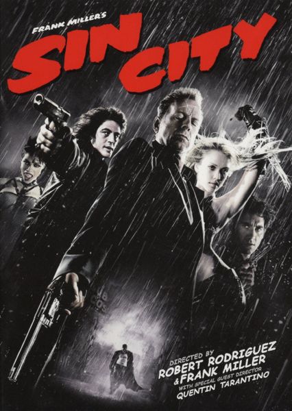 Sin City - 2 hr 4 min - used Factory Original DVD in case with artwork-(Q=VG)