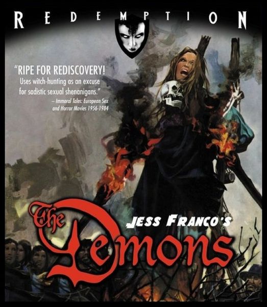 Demons Redemption-1973 - 1 hr 58 min - *used DVD in paper sleeve-No Art-(Q=G-VG)