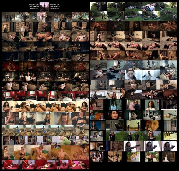 BABS 04 - Girls Just Wanna Shoot Guns - 43 scenes - 1 hr 2 min - *used DVD in paper sleeve-No Art-(Q=G-VG)