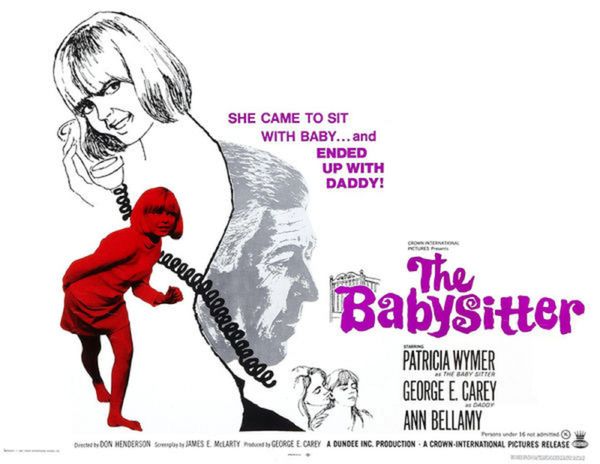 Babysitter - 1969 - 1 hr 15 min - *used DVD in paper sleeve-no art-(Q=G-VG)
