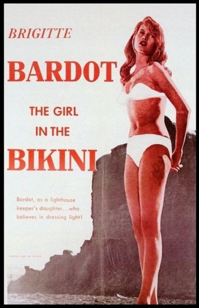 Bardot-1952-Girl in the Bikini-1952-1 hr 25 min - *used DVD in paper sleeve-no art-(Q=G-VG)