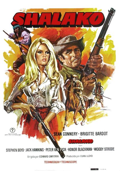 Bardot-1968-Shalako-1968-1 hr 53 min - *used DVD in paper sleeve-no art-(Q=G-VG)