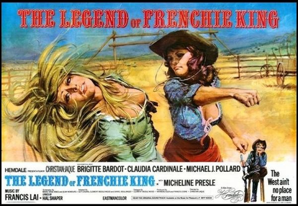 Bardot-1971-Frenchie King-1971-1 hr 26 min - *used DVD in paper sleeve-no art-(Q=G-VG)