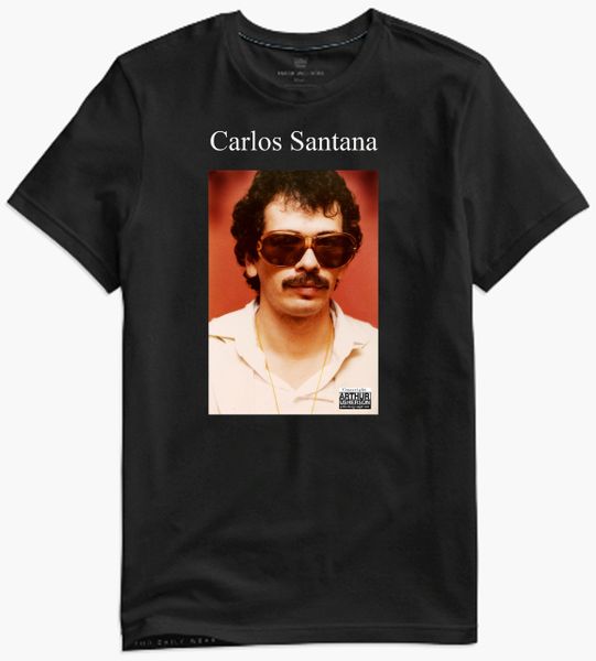 Carlos Santana - collectors photo t-shirt