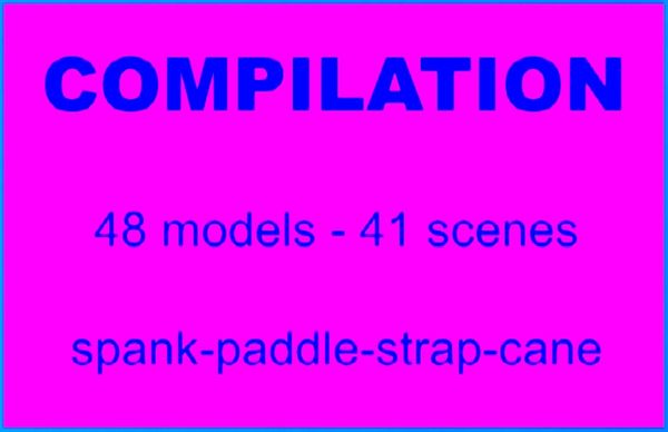 Models-Z - Compilation-48 models-41 scenes - 2 hr 18 min - *used DVD in paper sleeve-no art-(Q=G-VG)