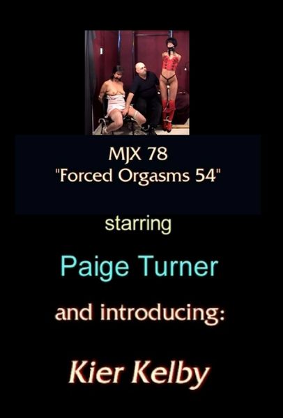 Forced Orgasms 54-MJX - 1 hr 10 min - *used DVD in paper sleeve-No Art-(Q=G-VG)
