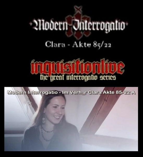 ITG - Clara - Im Verhor - Akte - GERMAN - 1 hr 49 min - *used DVD in paper sleeve - NO ART - (Q=G-VG)