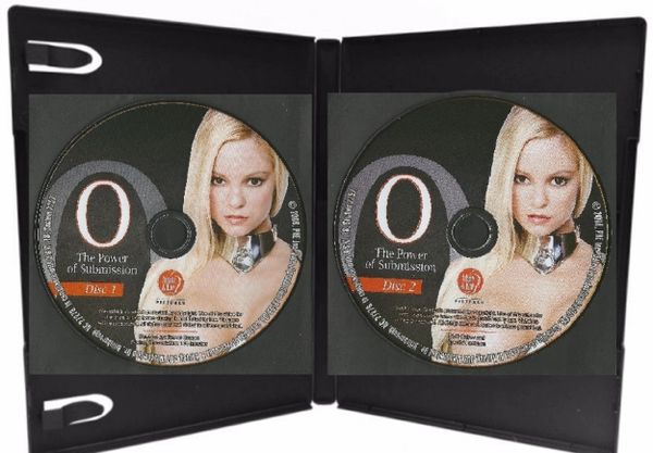 AE - O-The Power Of Submission-Carmen Luvana - 2 disc set - *used DVDs in paper sleeve - art on disc face only - (Q=VG)