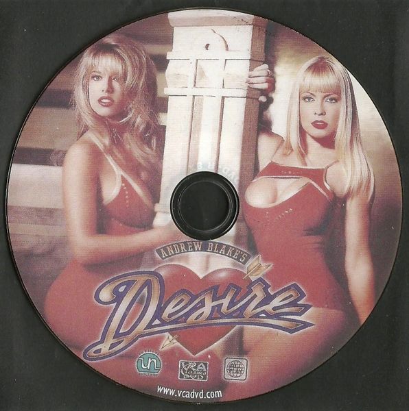 SEX - AB - Desire with Racquel Darrian - by Andrew Blake - *used DVD in paper sleeve - art on disc face - (Q=G-VG)