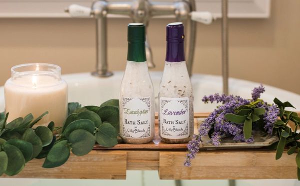 Essential Oil and Herb Luxury Bath Salts