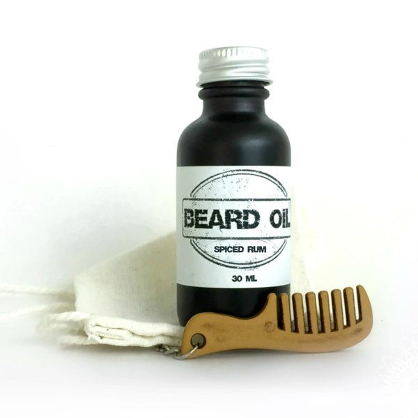 Spiced Rum Beard Oil Gift Set