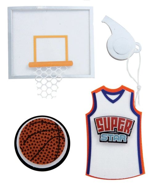 Basketball Stacked Stickers