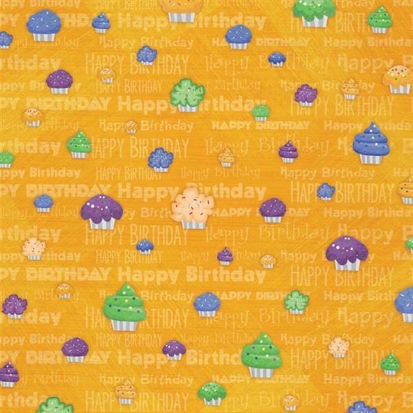 Crazy For Cupcakes 12x12 Paper