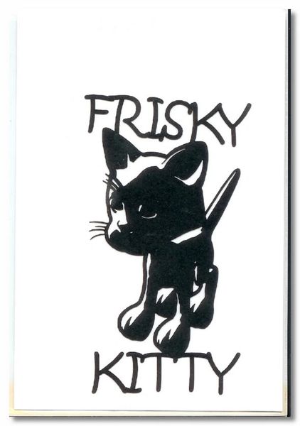 Frisky Kitty Die-cut