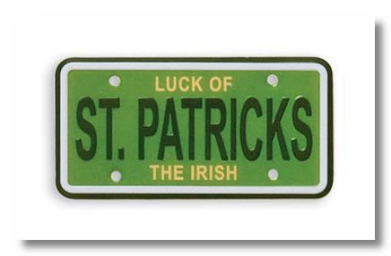 St. Patrick's Day Scrap Plate