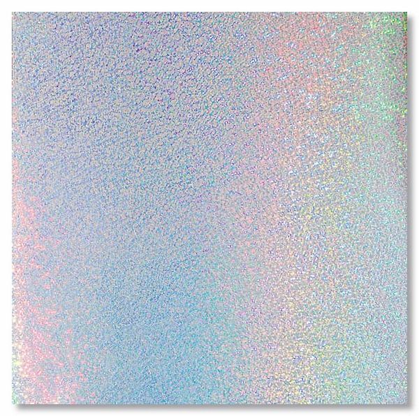 Silver Sparkles Holographic 12x12 Paper