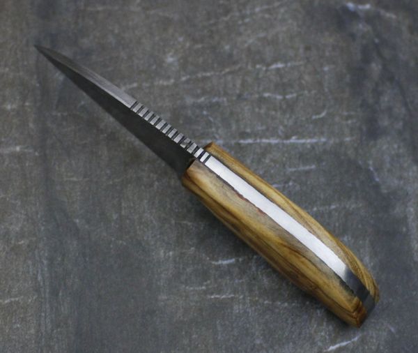 GB1600 Damascus Steel Custom Handmade Hunting MINI Skinning Knife 6.5