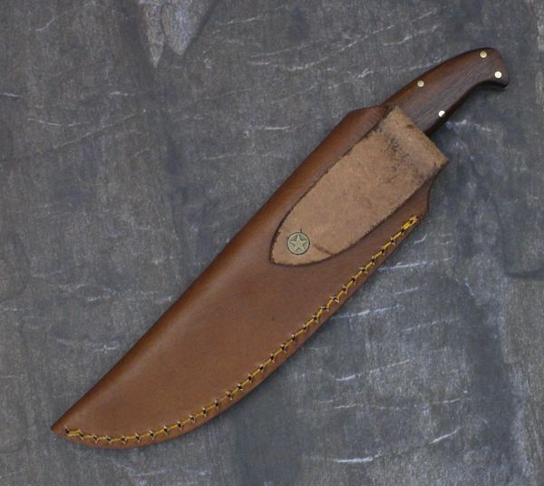 GB1613 Damascus Steel Custom Handmade Hunting Skinning Knife 9.5 ...