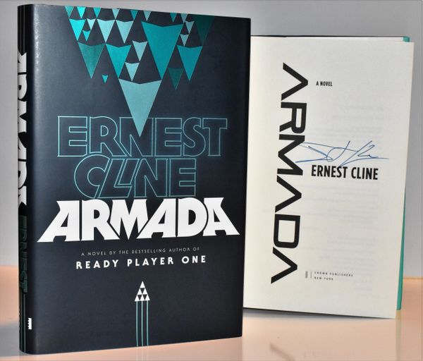 Ready Player One hx NEW ***SIGNED 1st Print/Ed** ARMADA by Ernest Cline 
