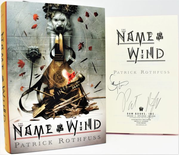 The Name of the Wind (SIGNED BOOK) Patrick Rothfuss