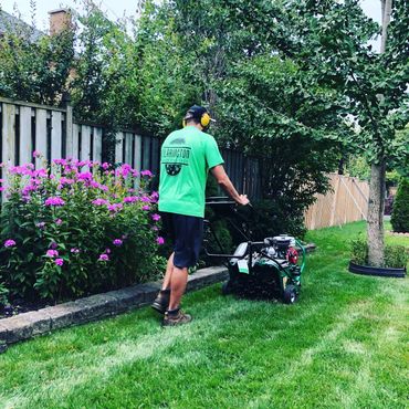 Aeration Spring and Fall Overseeding