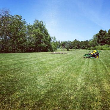 John Deere Zero Turn Estate Lawn Care Large Area Large Property Beautiful 