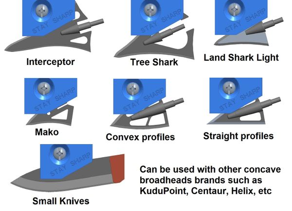 Helix Broadheads Pocket Sharpener