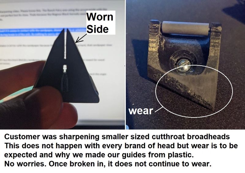 Replaceable Blade guide (and for Magnus Black Hornets