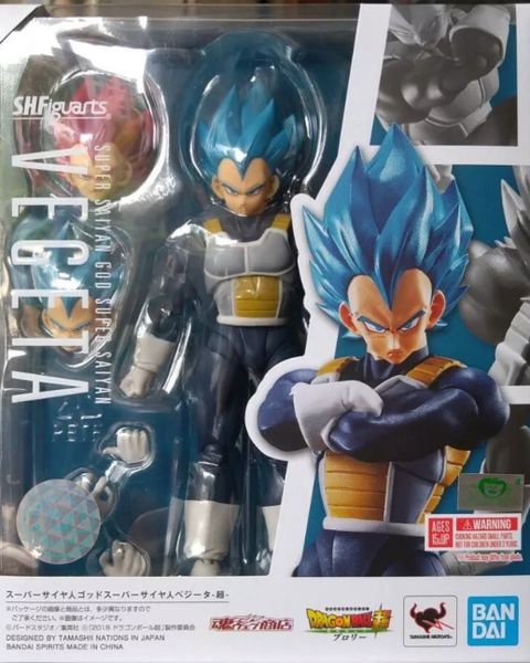 Dragon Ball Super S H Figuarts Super Saiyan God Super Saiyan Vegeta In Stock Now