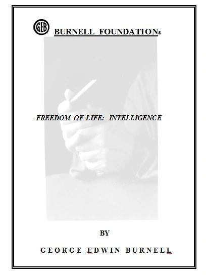 FREEDOM OF LIFE: INTELLEGENCE