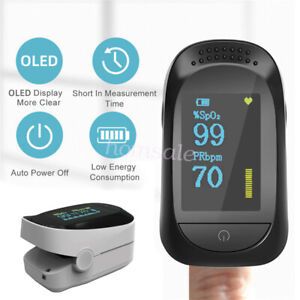 Fingertip Pulse Blood Oxygen Meter OLED Pulse Heart Rate SpO2 Monitor Oximeter