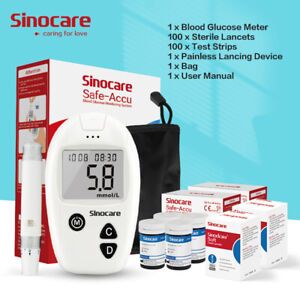 2023 ACCU Diabetes Test Kit Glucometer Blood Sugar Monitor with Test Strips