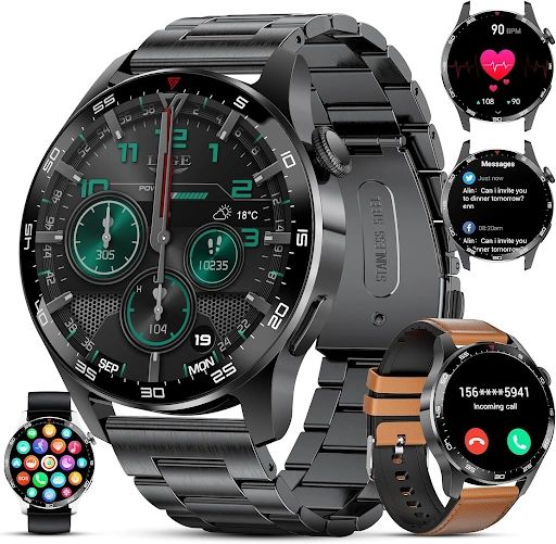 Militarily Smart Watch for Men(Answer/Dial Calls)