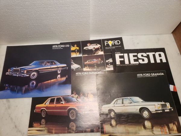 Vintage 1978 Ford Motor Company Auto Dealer Brochures