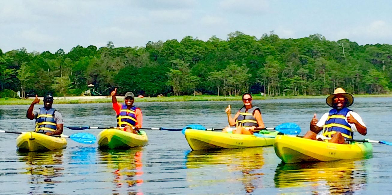 Guided Kayak Tours Lake Louisa State Park