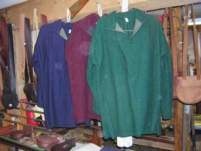 Wool Pull-Over Blanket Shirts