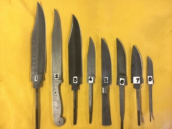 Damascus Steel Blades