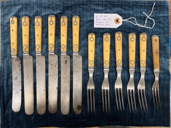 Flatware Fork and Knife Set of 12