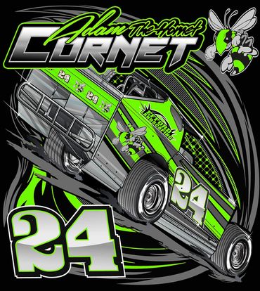 D.I.R.T. Big block modified dirt racing tshirts