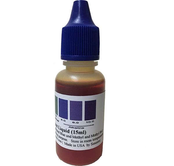 THINK ALKALINE pH test liquid (BLU/150-200 tests)