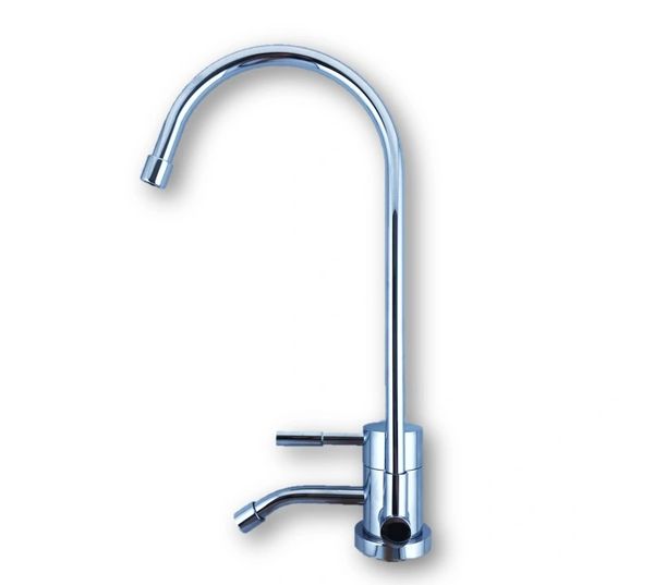 NEW! Designer Faucet Diverter - Undersink Alkaline Water Faucet 2 SPOUTS