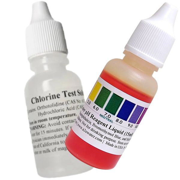 COMBO SPECIAL: pH & CHLORINE TEST SOLUTION