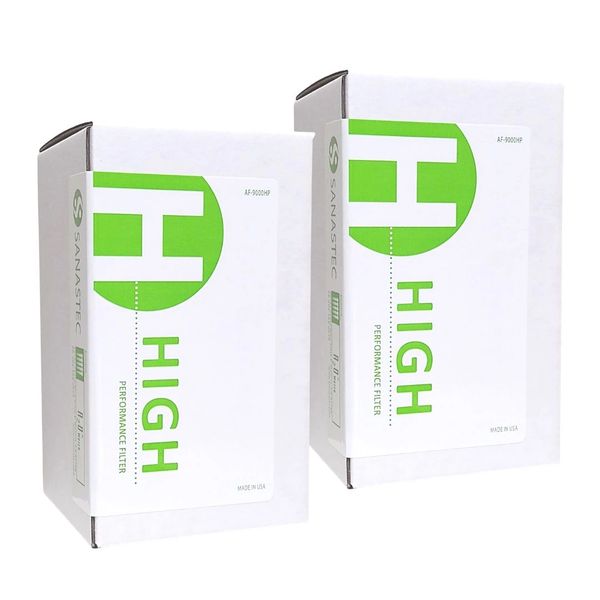 2 x HIGH PERFORMANCE REPLACEMENT FILTER CARTRIDGE, HG OR HGN