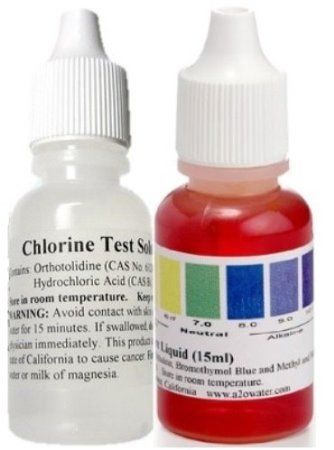 COMBO SPECIAL: pH & CHLORINE TEST SOLUTION